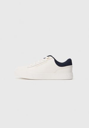 CASUAL CUPSOLE - Športni copati - ecru/space blue