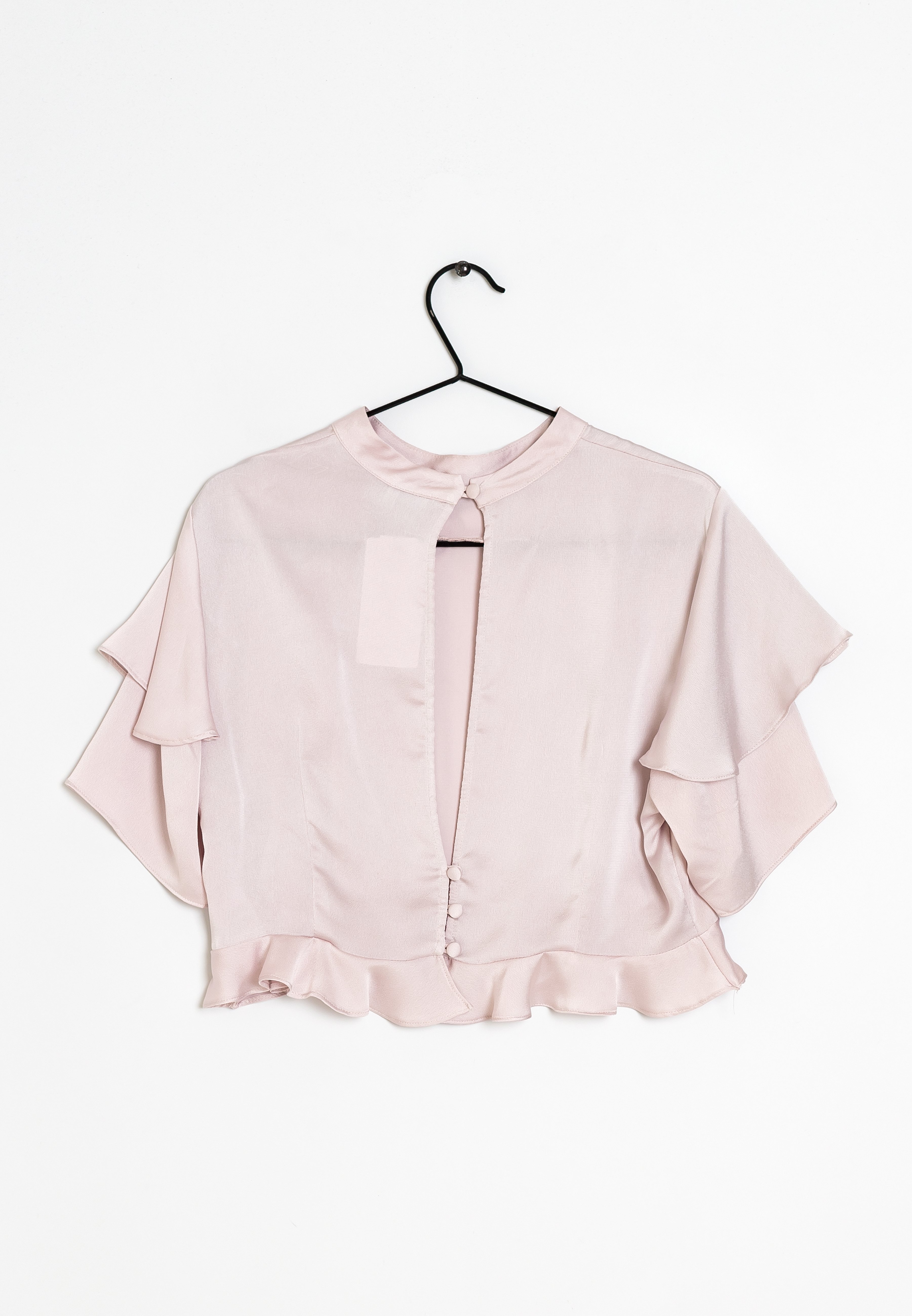 asos pink blouse