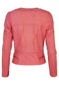 Maze Lederjacke - pink