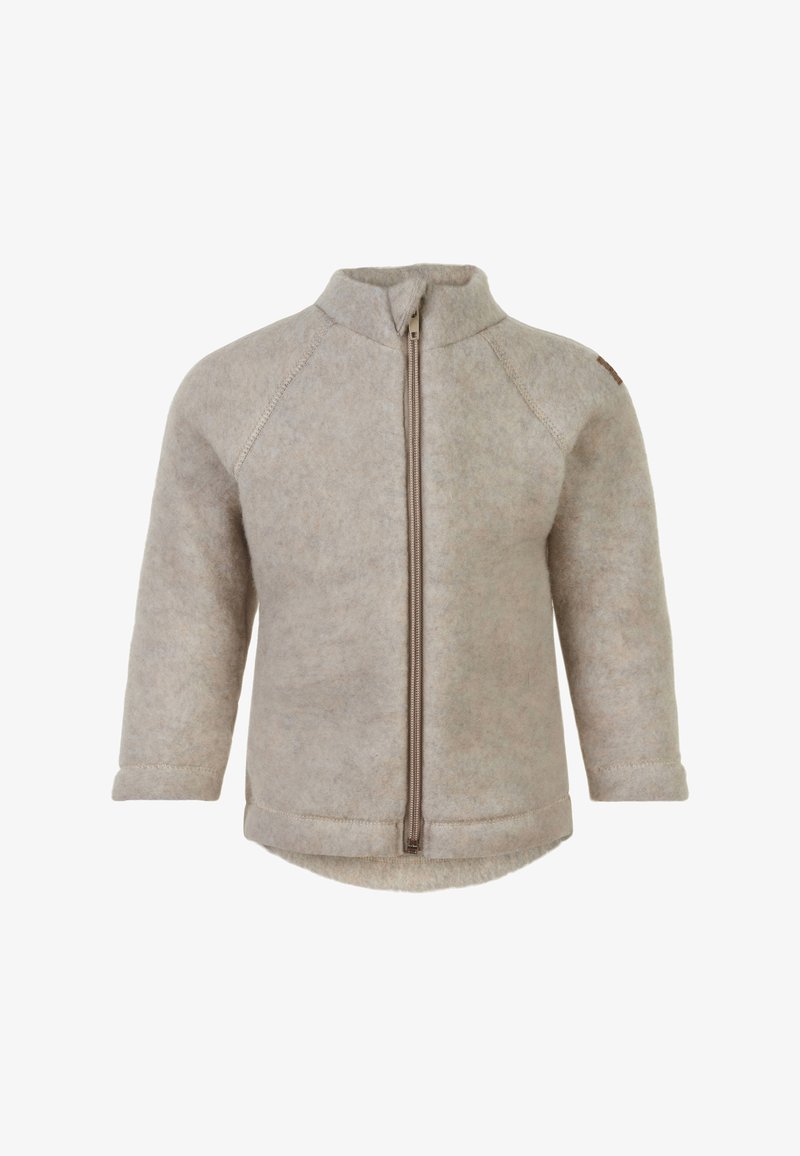 mikk-line Fliisjakk - melange offwhite