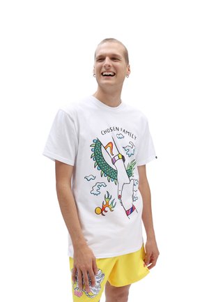 PRIDE OTW GALLERY SS - T-shirt imprimé - kaitlin chan white