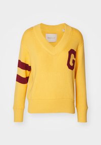 VARSITY VNECK - Camisola - faded sunset
