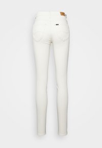Lee SCARLETT HIGH - Calças de ganga de corte skinny - ecru