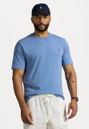 JERSEY CREWNECK T-SHIRT - T-shirts basic - campus blue