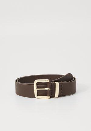 LEATHER UNISEX - Belt - brown