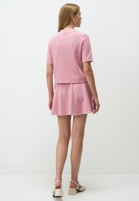 Jimmy Key HALF TURTLENECK SHORT SLEEVE  - T-shirt basic - pink