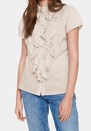 Blus - mottled beige