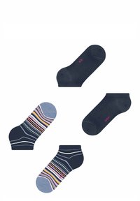 Esprit Multi Stripe 2-Pack - Socken - space blue