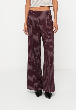 HAVIRI - Nohavice - bordeaux