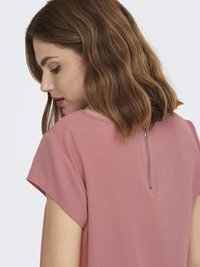 ONLY S/S SOLID NOOS PTM - T-Shirt basic - dusty rose
