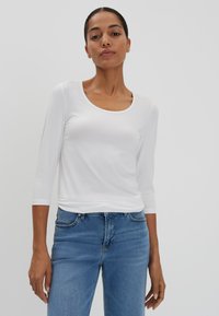 someday. SLIM FIT 3/4 SLEEVE - Longsleeve - white