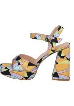 Sandali Palado Stamelos By Sila Sahin | Comodi Plateau Con Chiusura In Velcro E Dettaglio Dorato | Perfetti Per L'estate - 5