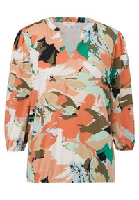 s.Oliver MIT AUSSCHNITT - Langarmshirt - papaya