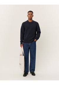 Les Deux GARY FLECK ROUNDNECK - Camisola - dark navy