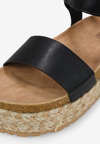 Bosanova Sandali con zeppa - black