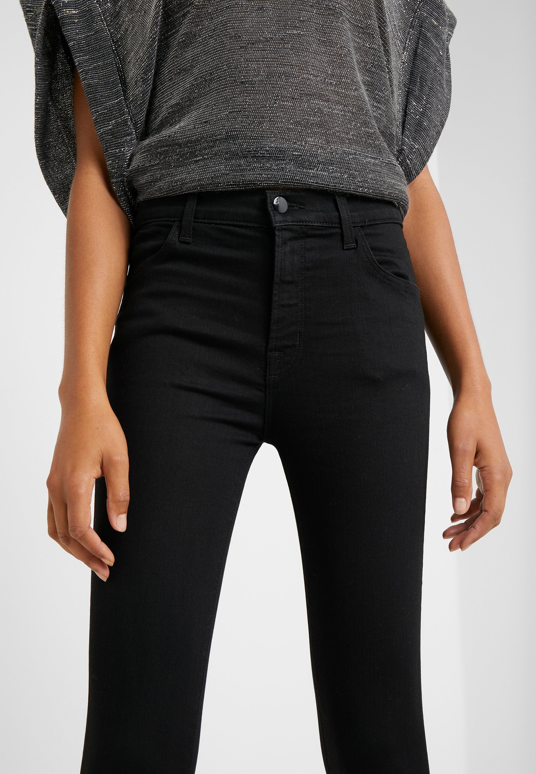 J Brand MARIA HIGH RISE POCKETS - Jeans Skinny Fit - vanity/dark-blue denim  - Zalando.co.uk