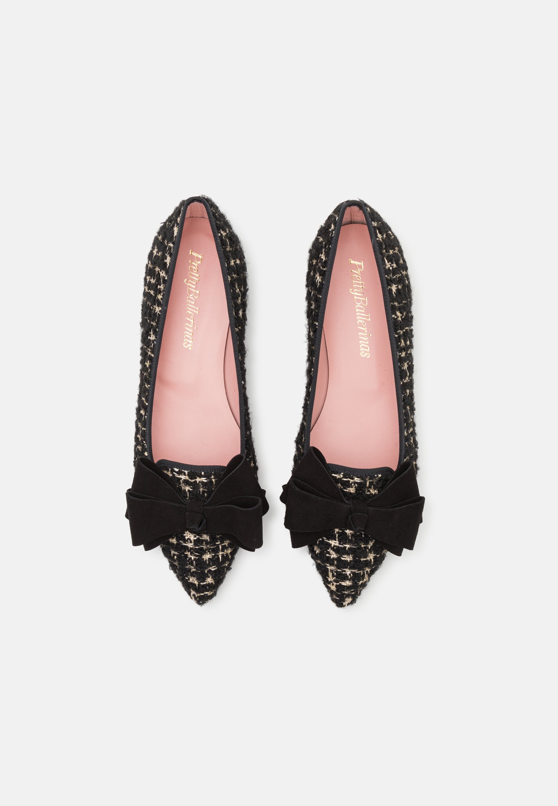 Pretty Ballerinas CLEMENTINE - Scarpe senza lacci - balck/white