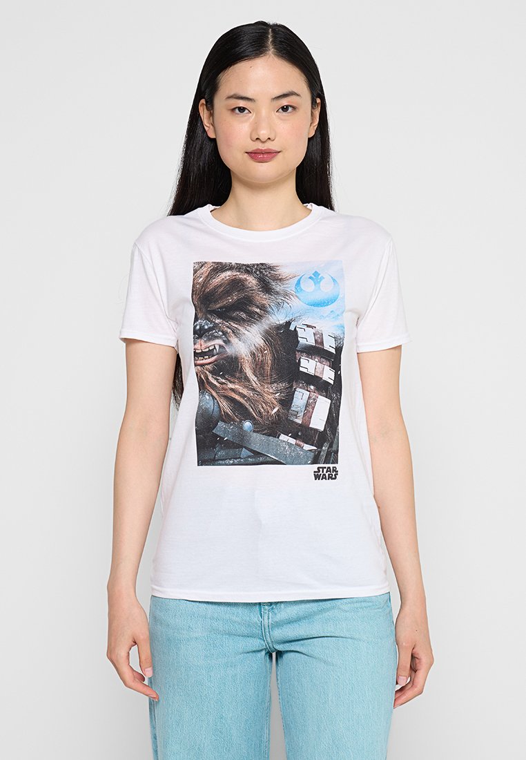Star Wars T-shirt print wit Star Wars T-shirt print wit
