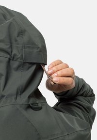 Jack Wolfskin KAMMWEG  - Regenjas - slate green