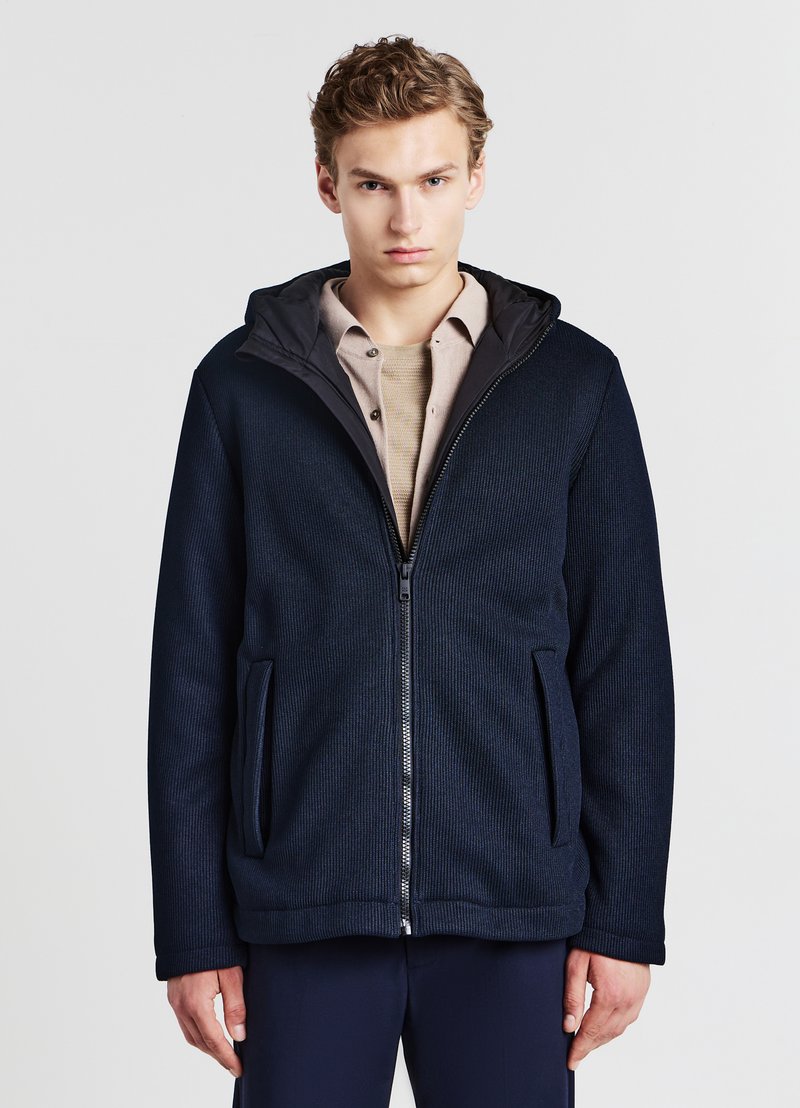Calliope TECNICO CON CAPPUCCIO - Übergangsjacke - blu notte