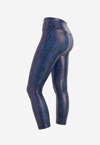 Freddy Leggings - snake allover blue