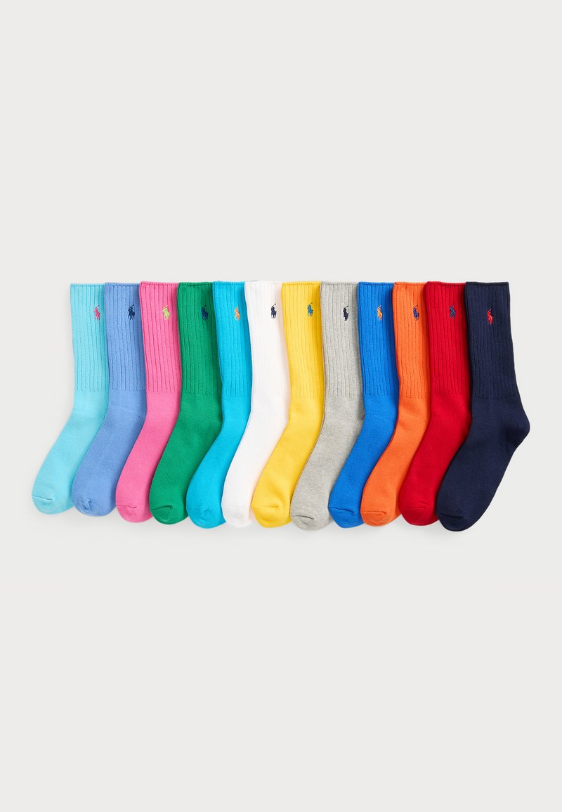 Polo Ralph Lauren - SIGNATURE PONY CREW 12 SOCK GIFT SET - Chaussettes - multi-coloured, Agrandir