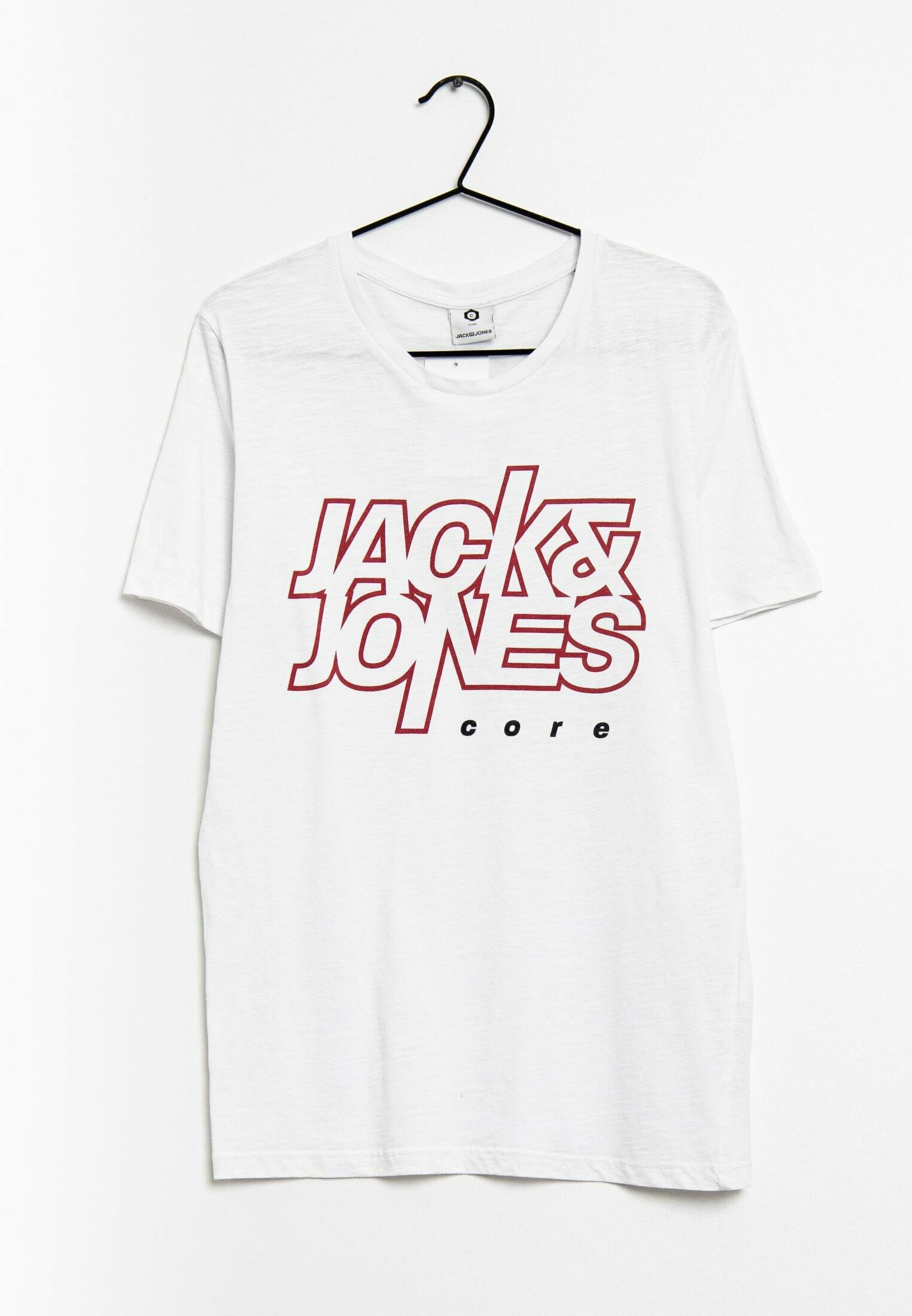 Jack \u0026 Jones Print T-shirt - white 
