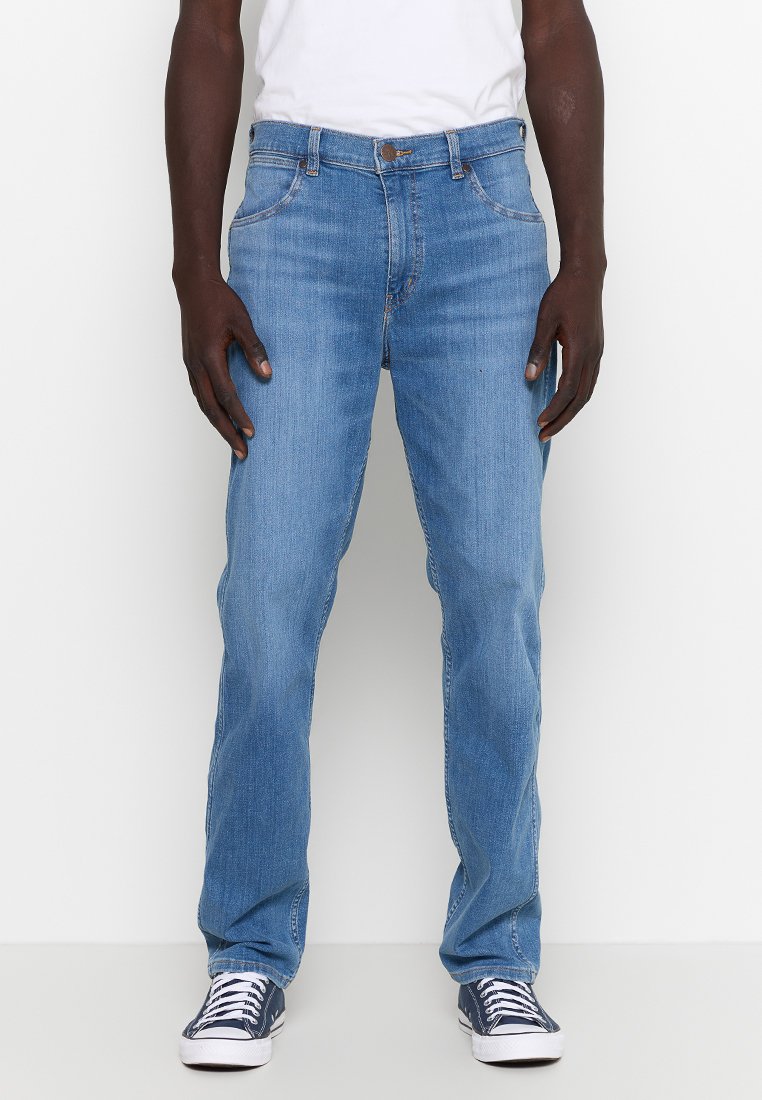 Wrangler Relaxed fit jeans blauw