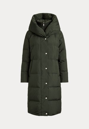 Lauren Ralph Lauren, OVERSIZE-COLLAR QUILTED DOWN COAT - Пухено палто - litchfield loden