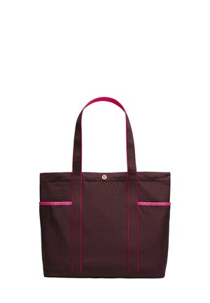 DAILY MULTI-POCKET - Sportstasker - black plum jewelled magenta