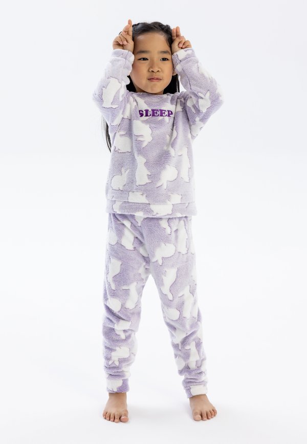 CUDDLE RAGLAN SLEEVE - Nachtwäsche Set - lilac