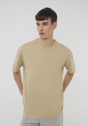 Terranova PLAIN - T-shirt basic - sabbia