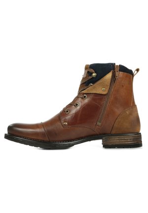 YEDOS - Lace-up ankle boots - cognac marine