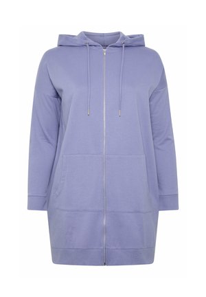 Yours Clothing, PLUS SIZE SWEATSHIRTS & HOODIES - Felpa con zip - lilac