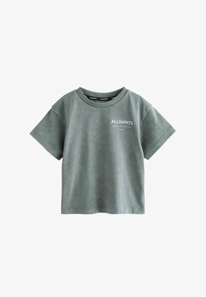smALLSAINTS, REGULAR FIT - OVERSIZED YOUNGER BOYS UNDERGROUND CREW T-SHIRT . - Print T-shirt - charcoal grey