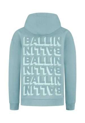 LOOSE FIT - Kapuzenpullover - green