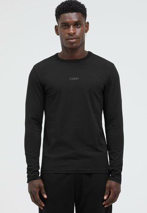 LONGSLEEVE MIT TONALEM - Langarmshirt - black