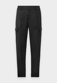 TROUSER - Cargo trousers - black