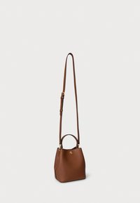 Lauren Ralph Lauren CROSSHATCH SMALL REESE BUCKET BAG - Borsa a mano - tan