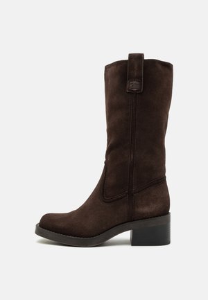Platform boots - mocca