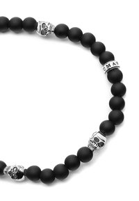 THOMAS SABO REBEL SKULLS - Bracciale - black
