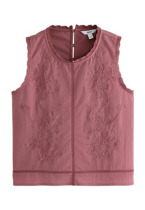 Next, REGULAR FIT - SLEEVELESS CREW NECK CORNELLI TOP . - Bluse - pink
