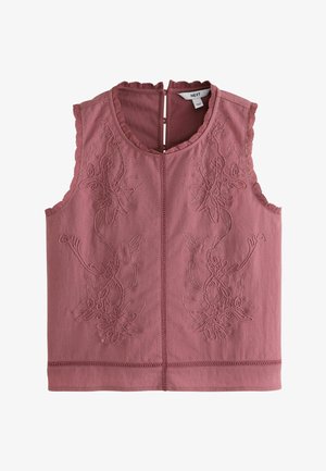 Next, REGULAR FIT - SLEEVELESS CREW NECK CORNELLI TOP . - Bluse - pink