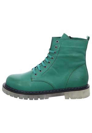 SAMIRA ANILINA STIEFEL - Platform ankle boots - opal