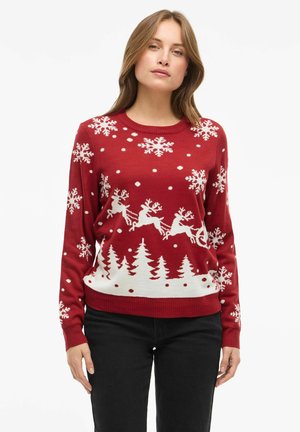 WEIHNACHTS VISNOWI - Vesta - pompeian red