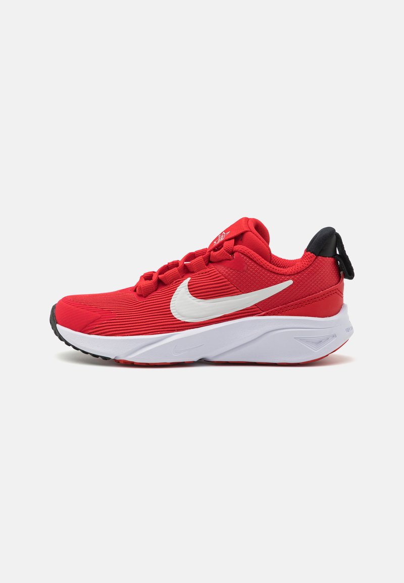 Nike Performance - STAR RUNNER 4 UNISEX - Varžybiniai bėgimo bateliai - university red/summit white/black/white, Padidinti