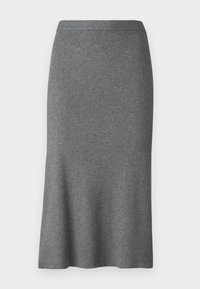 VICOMFY NOOS - Falda acampanada - medium grey