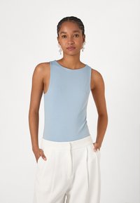 Even&Odd 2 PACK - Top - light blue/light grey