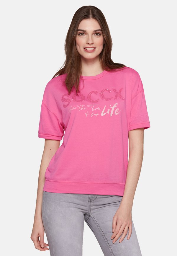 KURZARM-MIT PAILLETTENLOGO - Sweatshirt