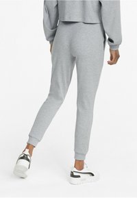 Puma CLASSICS RIBBED - Tréningruha alsók - light gray heather